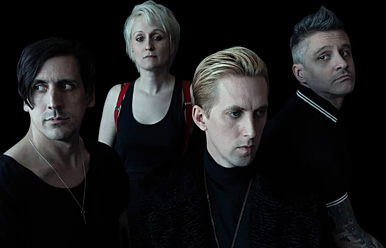 Bootblacks photo of band members in mostly black and white.